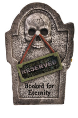 22" Fade In/Out Cemetery Tombstone Orange