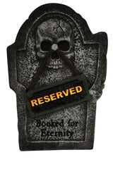 22" Fade In/Out Cemetery Tombstone Orange