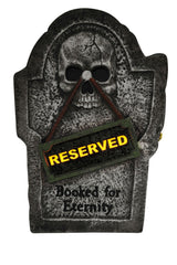 22" Fade In/Out Cemetery Tombstone Orange