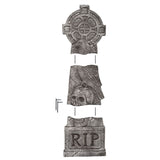 5 Foot Tombstone Cross/ RIP
