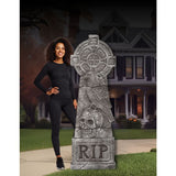 5 Foot Tombstone Cross/ RIP