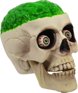 LU Brainy Skull Green