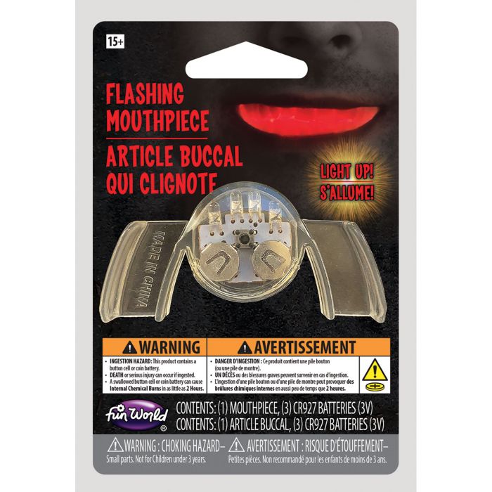 Fade In/Out LU Mouthpiece Red Glow