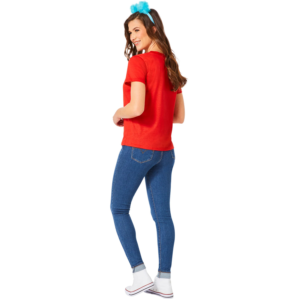 Kit de Disfraz de Dr. Seuss Cosa 1 y 2 para Adultos