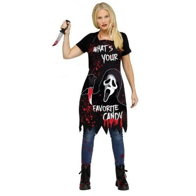 Horror Apron Ghost Face  - Adult
