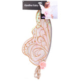 Alas de Hada Brillantes Opaline Oro Rosa y Rosa - Adulto