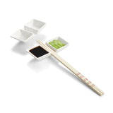 Sauce Dishes with Chopstick Rest, Set of 2