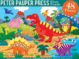 Rompecabezas de piso de dinosaurios para niños