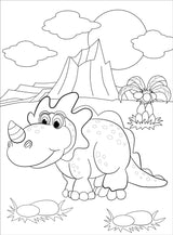 Dinosaurs Coloring Book!