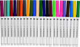 Super Washable Markers (Set of 24 Colors)