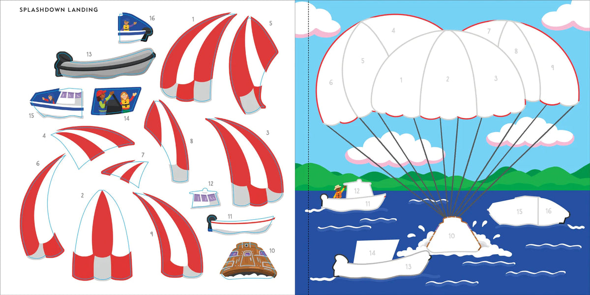 Mi primer libro de colorear con pegatinas: El espacio exterior