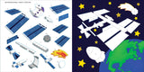 Mi primer libro de colorear con pegatinas: El espacio exterior