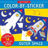 Mi primer libro de colorear con pegatinas: El espacio exterior