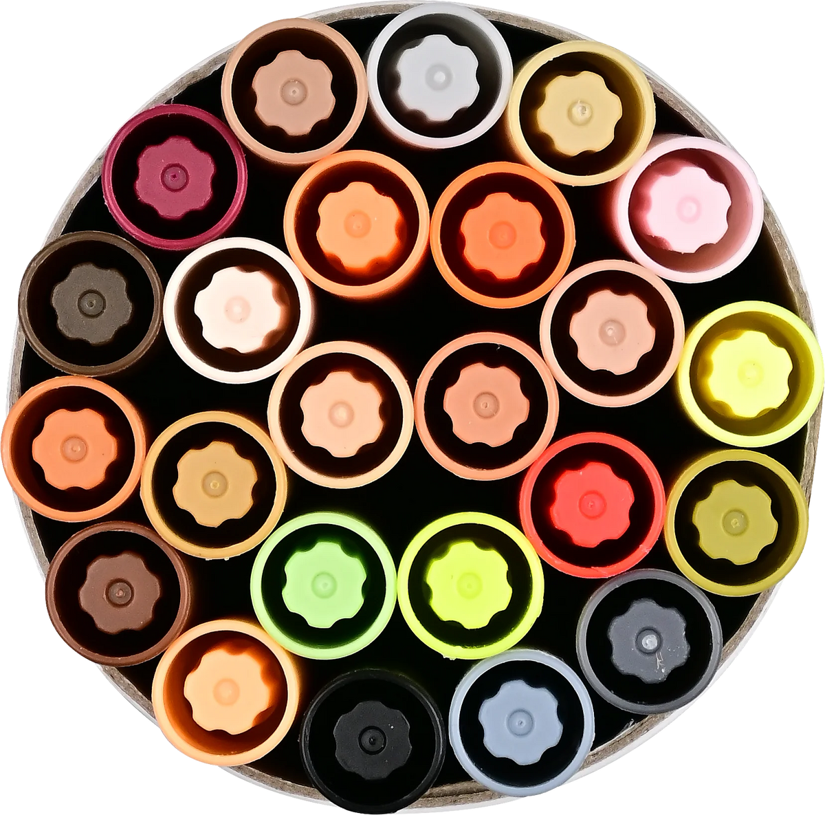 Rotuladores de doble punta Studio Series para tonos de piel (juego de 24)