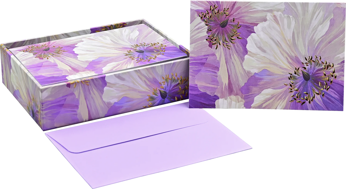 Tarjetas con Amapolas en Flor