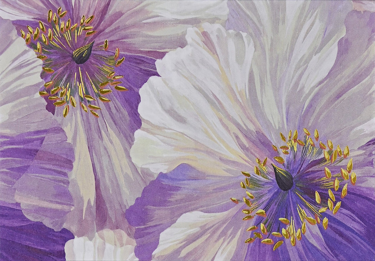Tarjetas con Amapolas en Flor