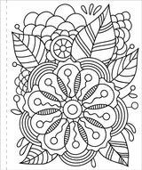 Libro de colorear de letra grande - Pinta para calmarte