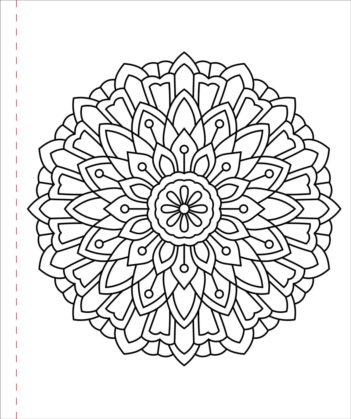 Libro de colorear de letra grande - Pinta para calmarte