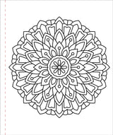 Libro de colorear de letra grande - Pinta para calmarte