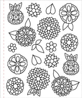 Libro de colorear de letra grande - Pinta para calmarte