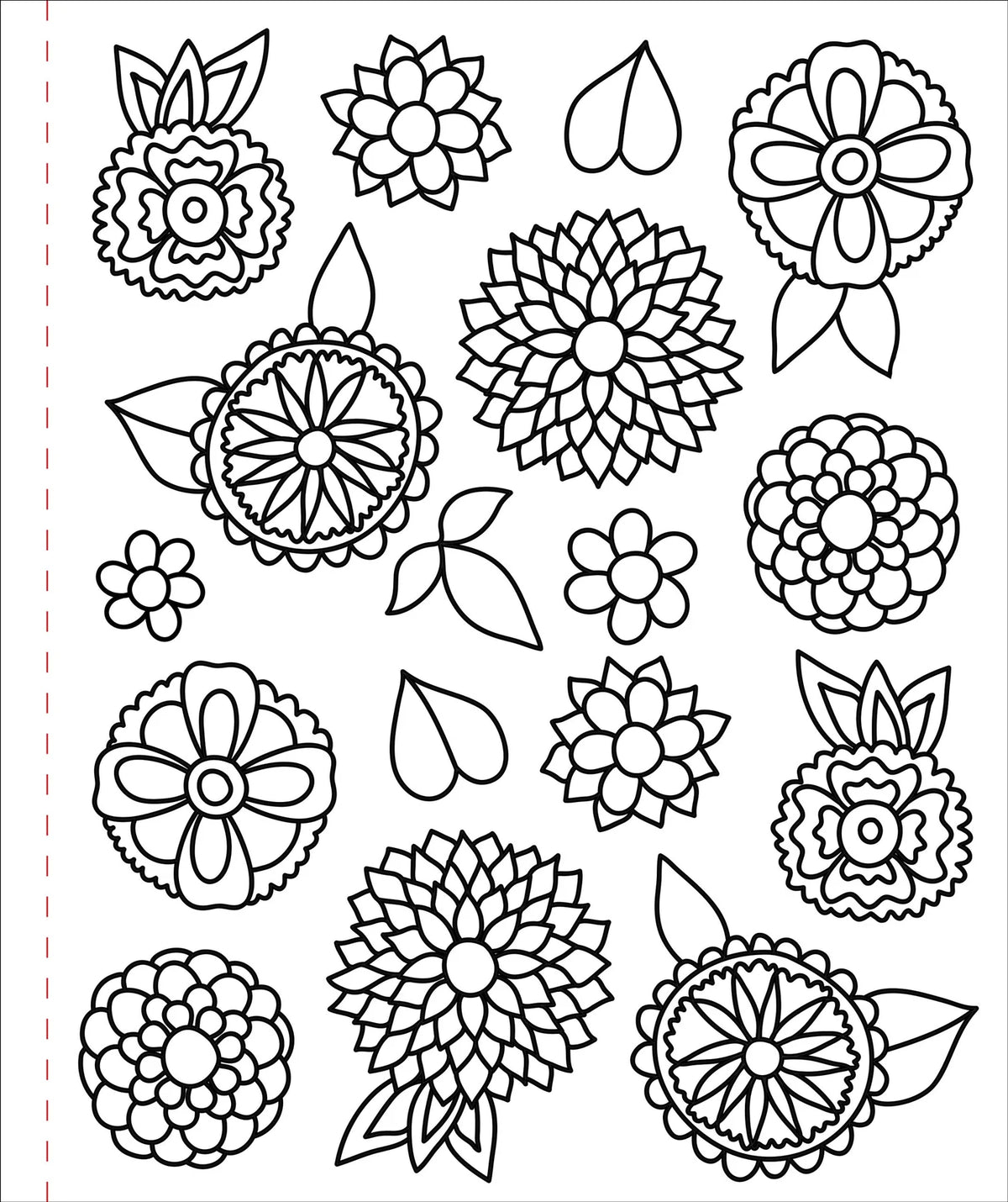 Libro de colorear de letra grande - Pinta para calmarte