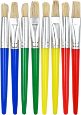 Easy-Grip Paint Brushes