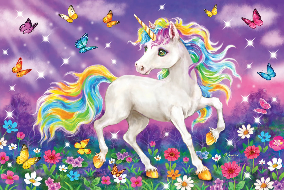 Puzle de Suelo Infantil Mundo de Unicornios