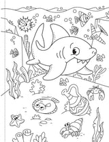Under the Sea Coloring Book