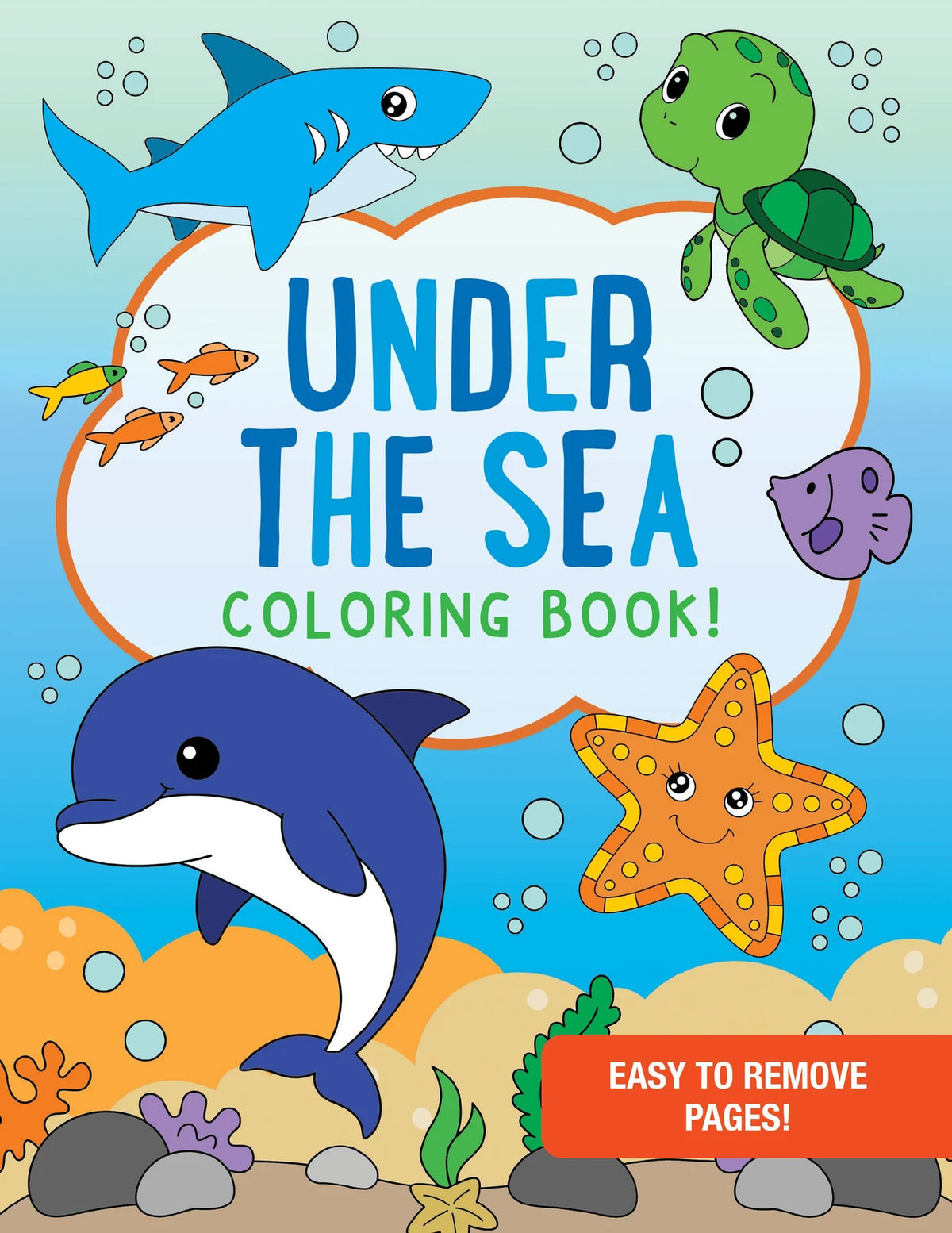 Under the Sea Coloring Book