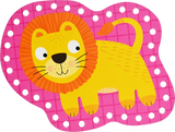 Animals Lacing Cards