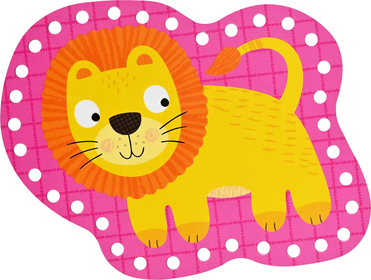 Animals Lacing Cards
