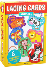 Animals Lacing Cards