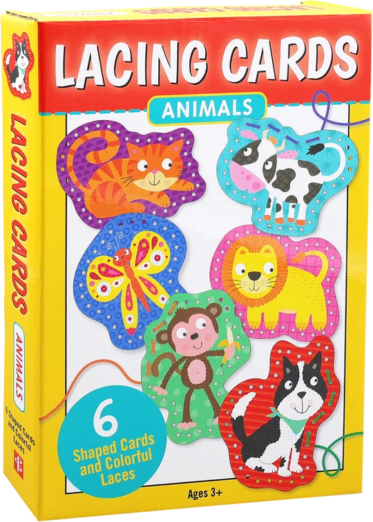 Animals Lacing Cards