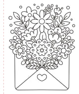 Large Print Coloring Book - Stress-Relief