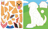 Large Print Color-by-Sticker Book: Calming Creations