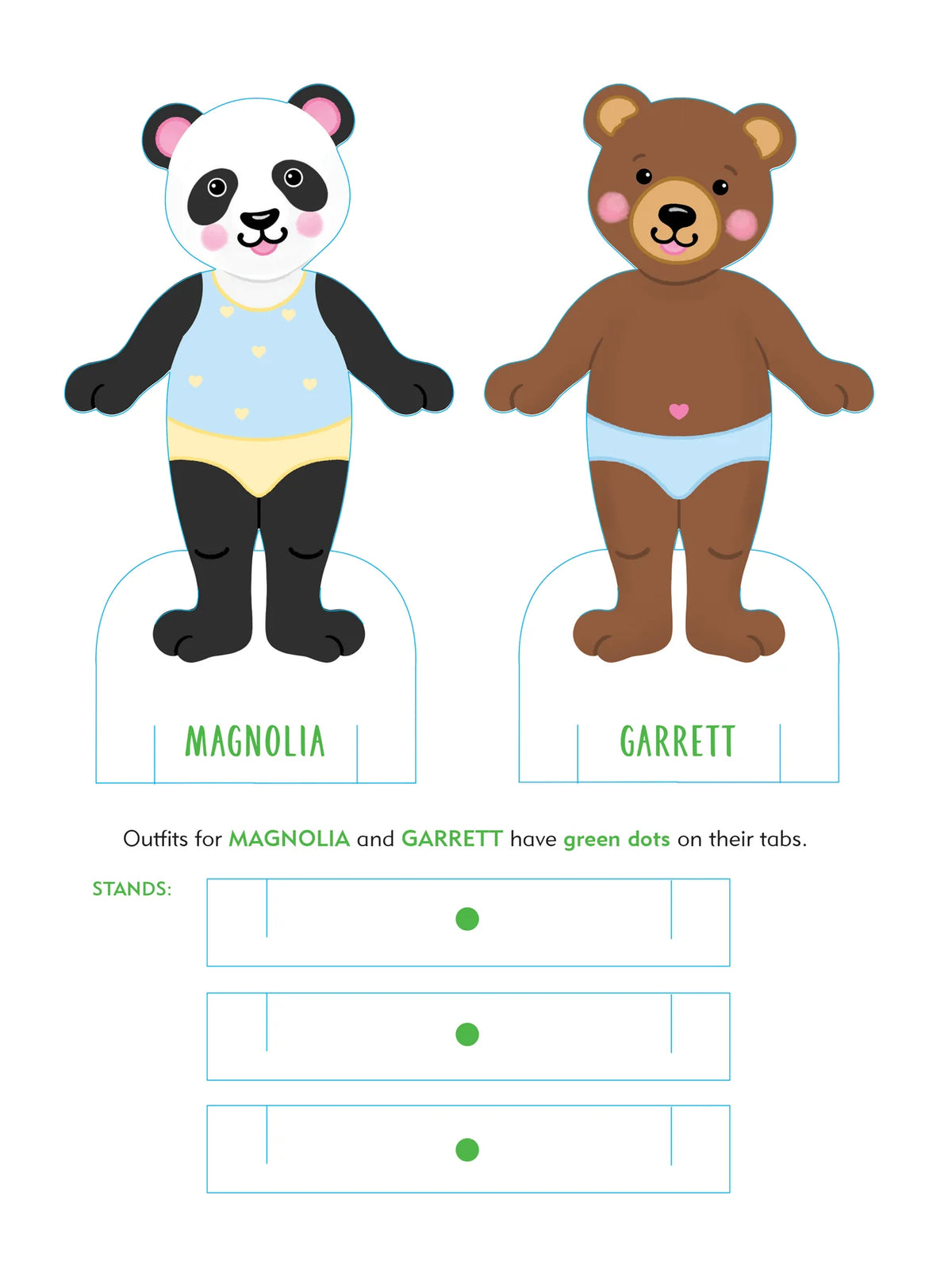 Muñecas de Papel Clásicas de Colección - Beartown