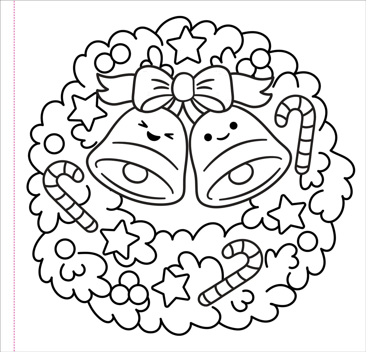 Color Me Cozy Christmas Adult Coloring Book