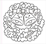 Color Me Cozy Christmas Adult Coloring Book