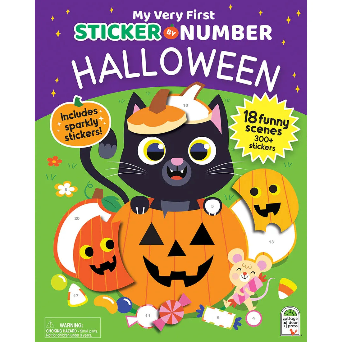 Mi primera Halloween de Pegatinas por número