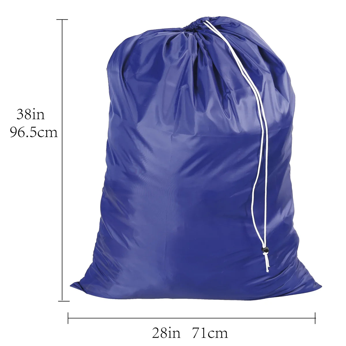 Bolsa de lavandería resistente azul