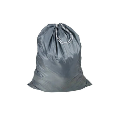 Bolsa de lavandería resistente gris