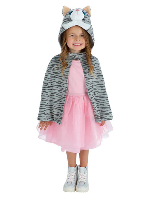 Capa de felpa de lujo para gatito, Niños
