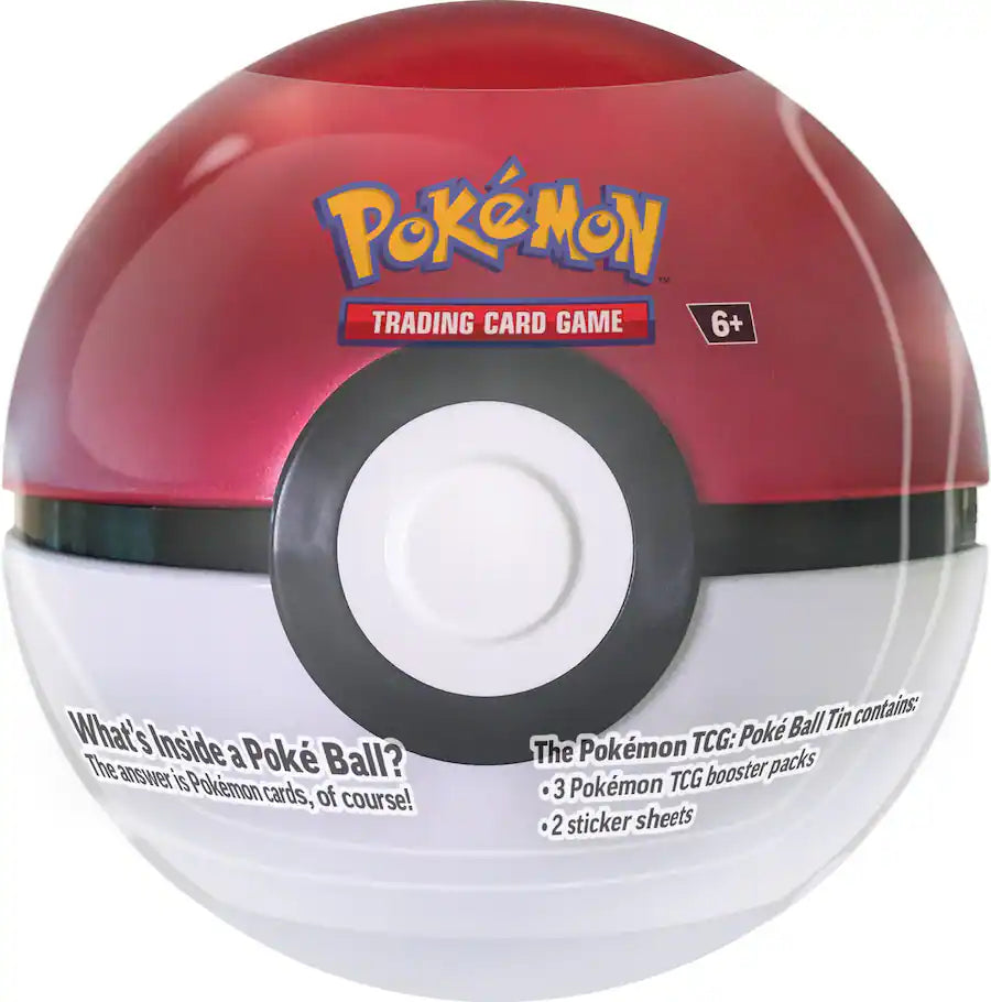 Poké Ball Tin (Q4 2025) Red