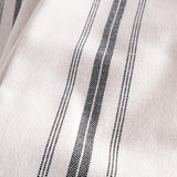 Juego de 2 agarraderas de chambray Strada - 20,32 cm x 20,32 cm - Azul
