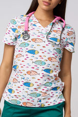 MULTIFISH-PRINTED SHIRTS