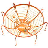 Spider-Shaped Halloween Treat Basket with Legs