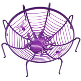Spider-Shaped Halloween Treat Basket with Legs