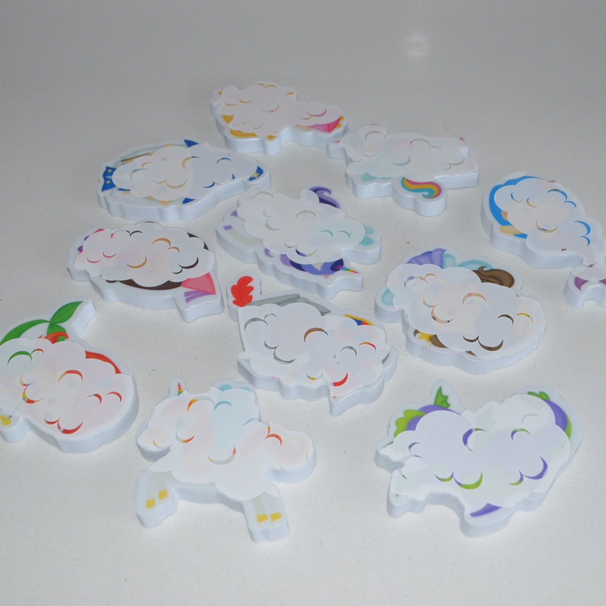 Colour Changing Bath Stickers Magical Creatures