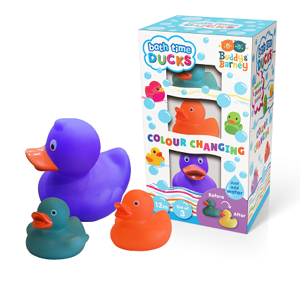 Patos que cambian de color