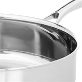 Acero Inoxidable Black Cube, Sartén con Tapa, 24 cm de diámetro, 2.8 L
